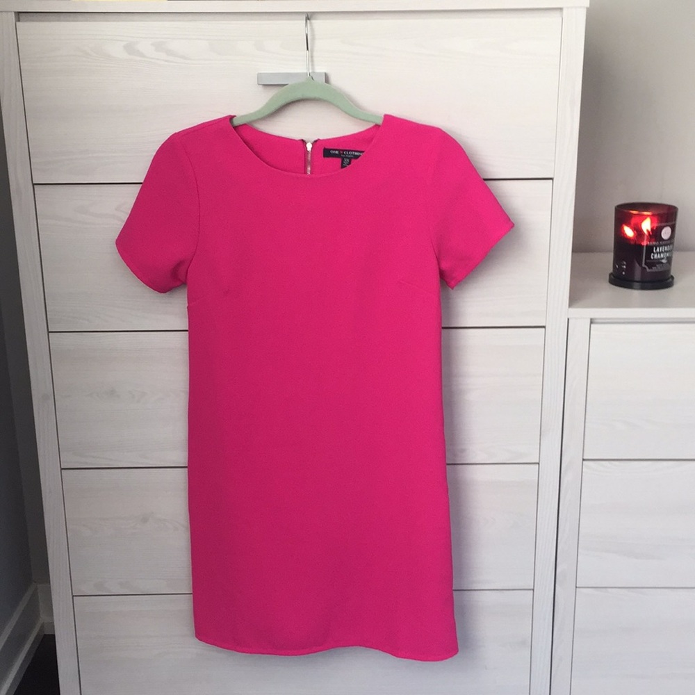 One Clothing, bright pink dress, size XS